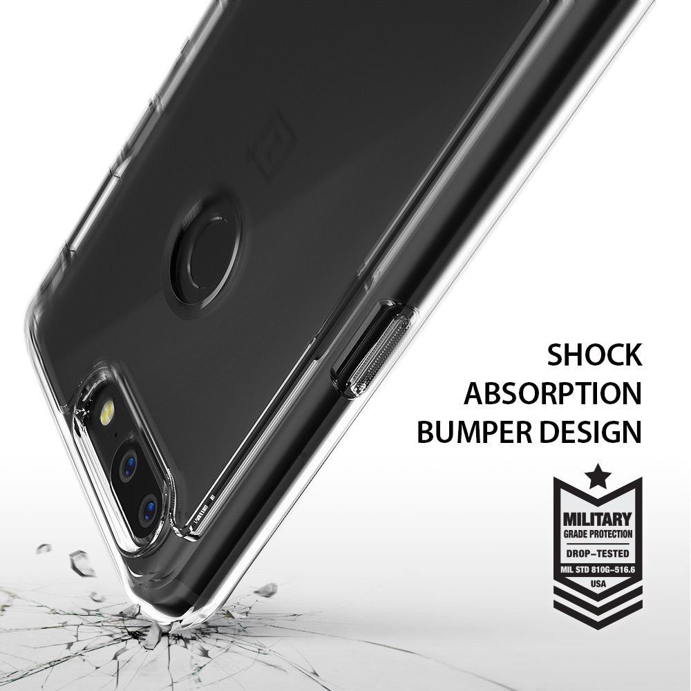 Ringke Fusion OnePlus 5T Hoesje Clear afbeelding 2