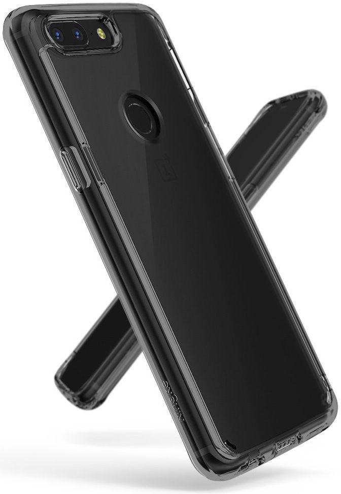 Ringke Fusion OnePlus 5T Hoesje Smoke Black afbeelding 4