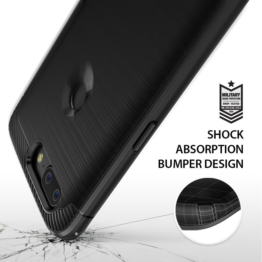 Ringke Onyx OnePlus 5T Hoesje Zwart afbeelding 4