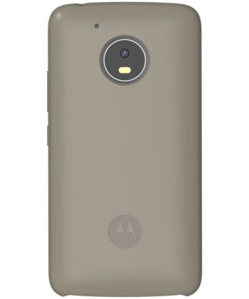 Motorola Moto G5S Silicone Back Cover Grijs Hoesjes