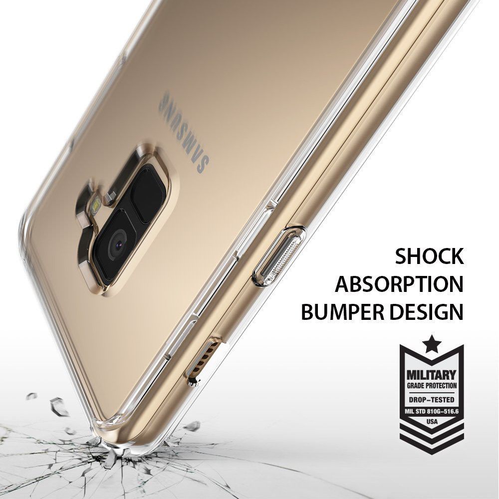 Ringke Fusion Samsung Galaxy A8 2018 Hoesje Doorzichtig Clear afbeelding 2