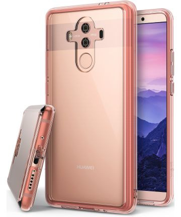 Ringke Fusion Huawei Mate 10 Pro Hoesje Rose Gold Hoesjes