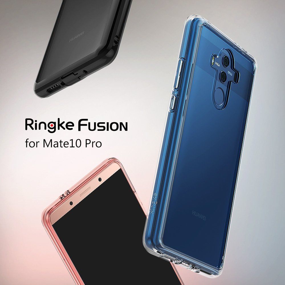 Ringke Fusion Huawei Mate 10 Pro Hoesje Smoke Black afbeelding 7