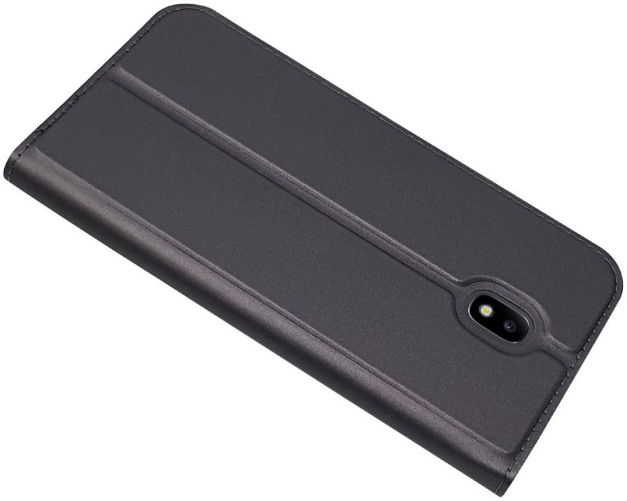 Samsung Galaxy J5 (2017) Flip Hoesje met Kaart Houder Zwart afbeelding 10