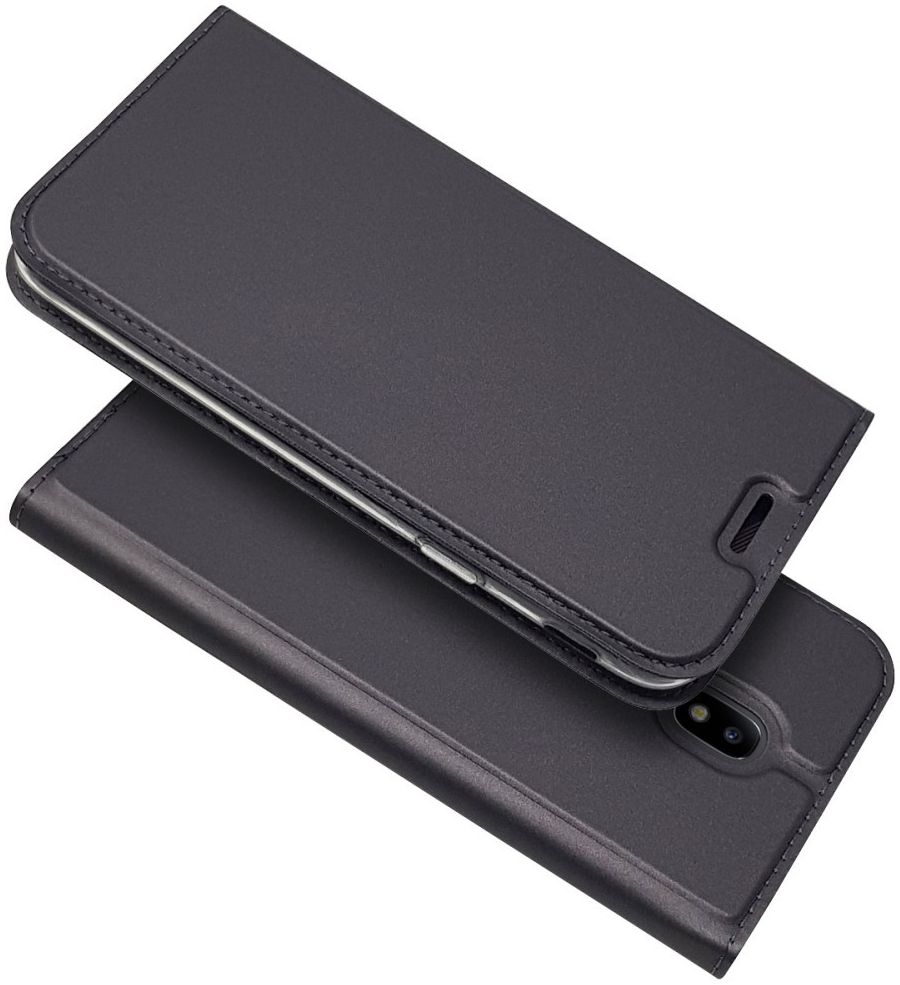 Samsung Galaxy J5 (2017) Flip Hoesje met Kaart Houder Zwart afbeelding 6