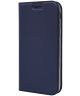 Samsung Galaxy J5 (2017) Flip Hoesje met Kaart Houder Blauw