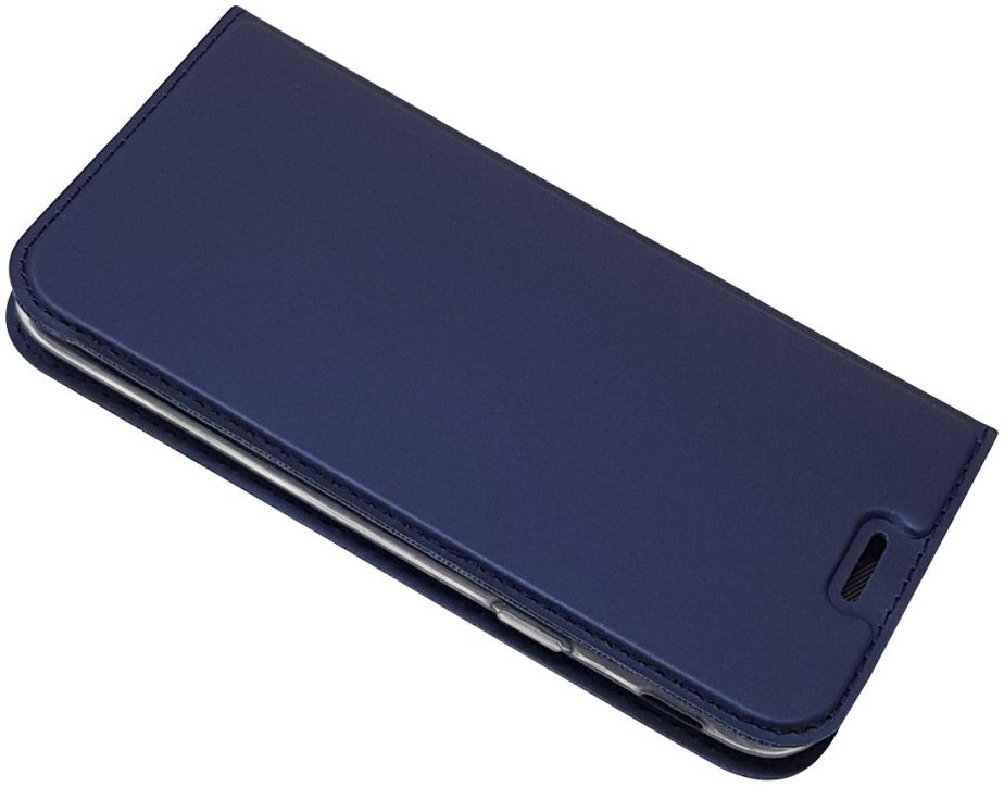 Samsung Galaxy J5 (2017) Flip Hoesje met Kaart Houder Blauw afbeelding 8