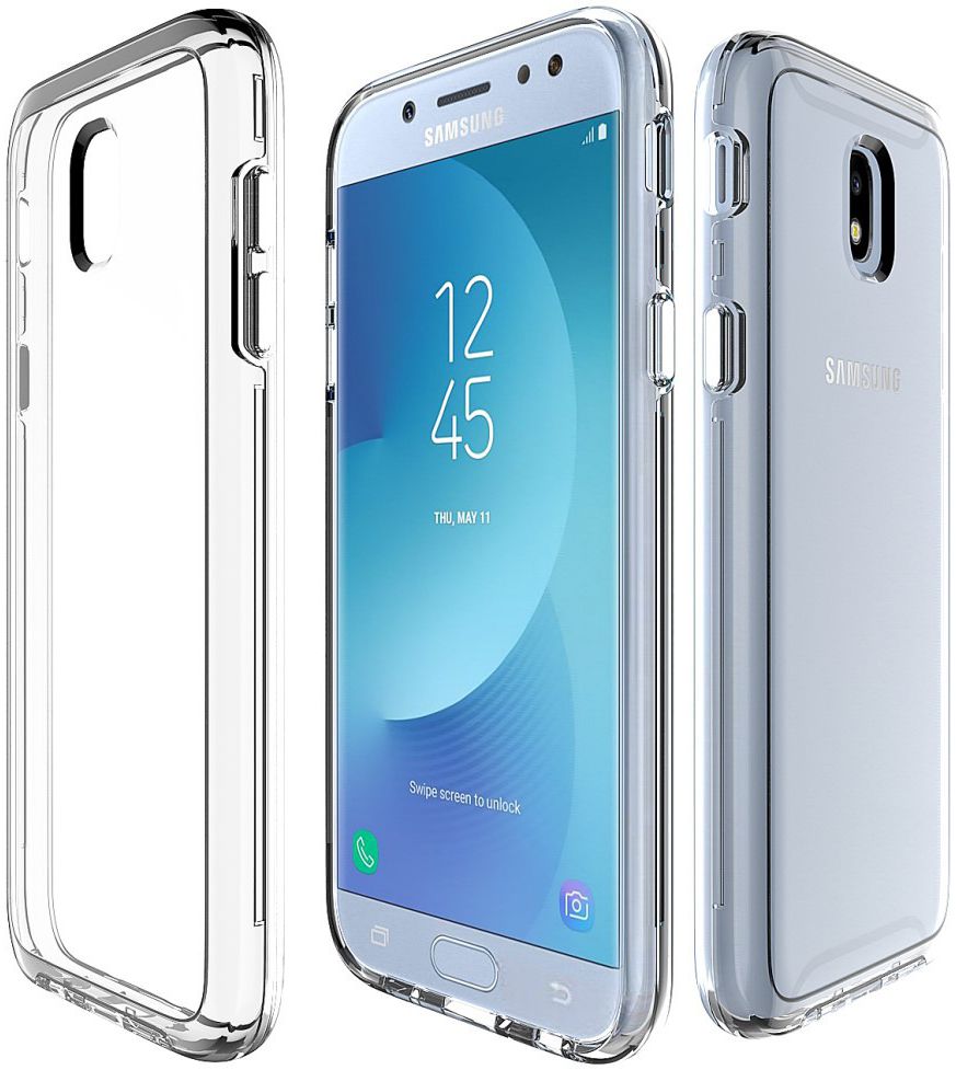 Samsung Galaxy J7 (2017)  Hoesje Armor Backcover Transparant afbeelding 3