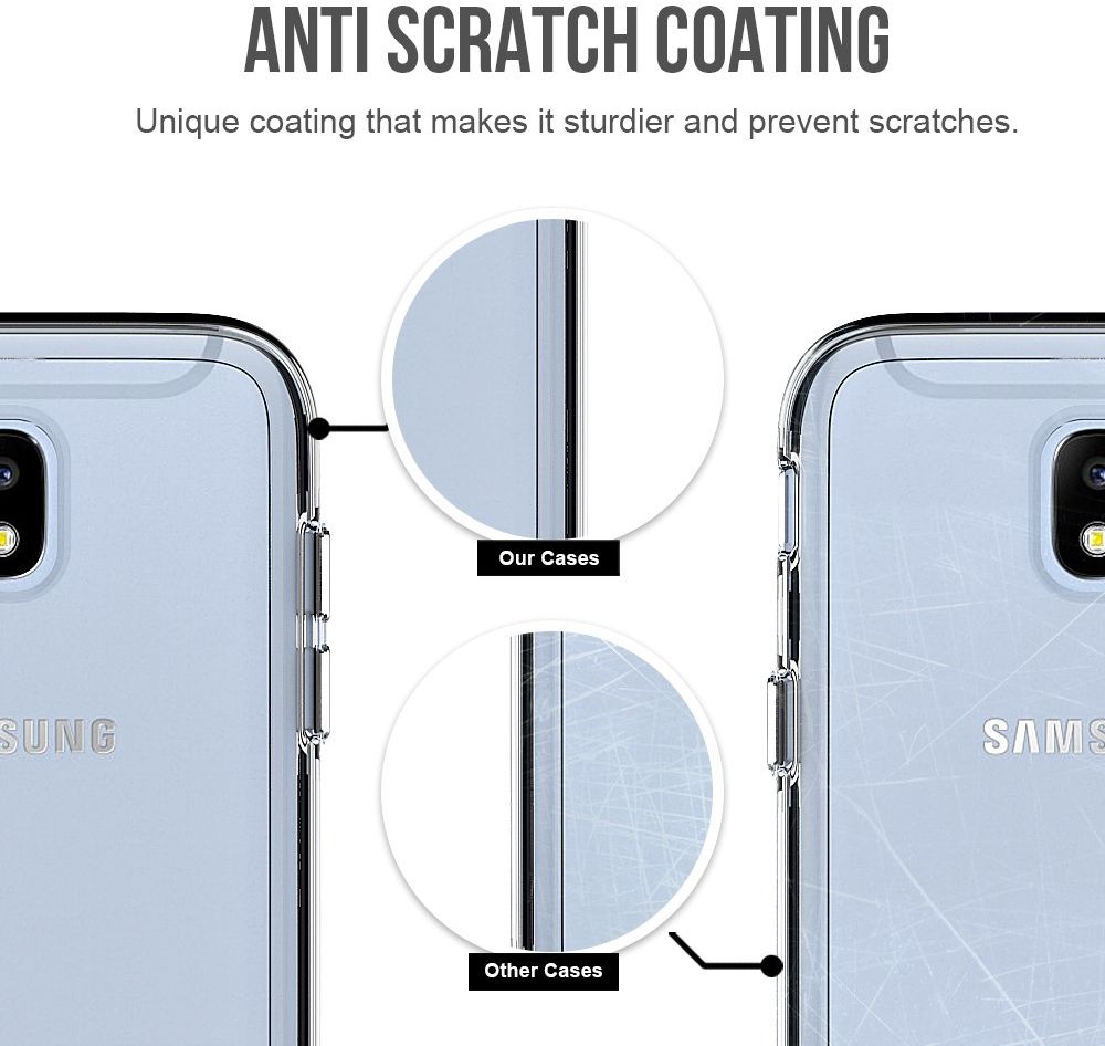 Samsung Galaxy J7 (2017)  Hoesje Armor Backcover Transparant afbeelding 6