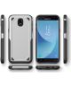 Samsung Galaxy J7 (2017) Stevig Hybride Hoesje Rood