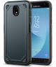 Samsung Galaxy J7 (2017) Stevig Hybride Hoesje Blauw