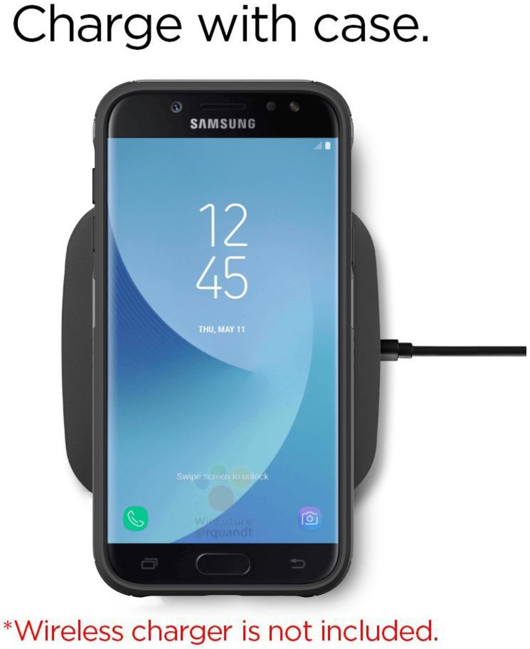 Samsung Galaxy J5 (2017) Stevig Hybride Hoesje Blauw afbeelding 9