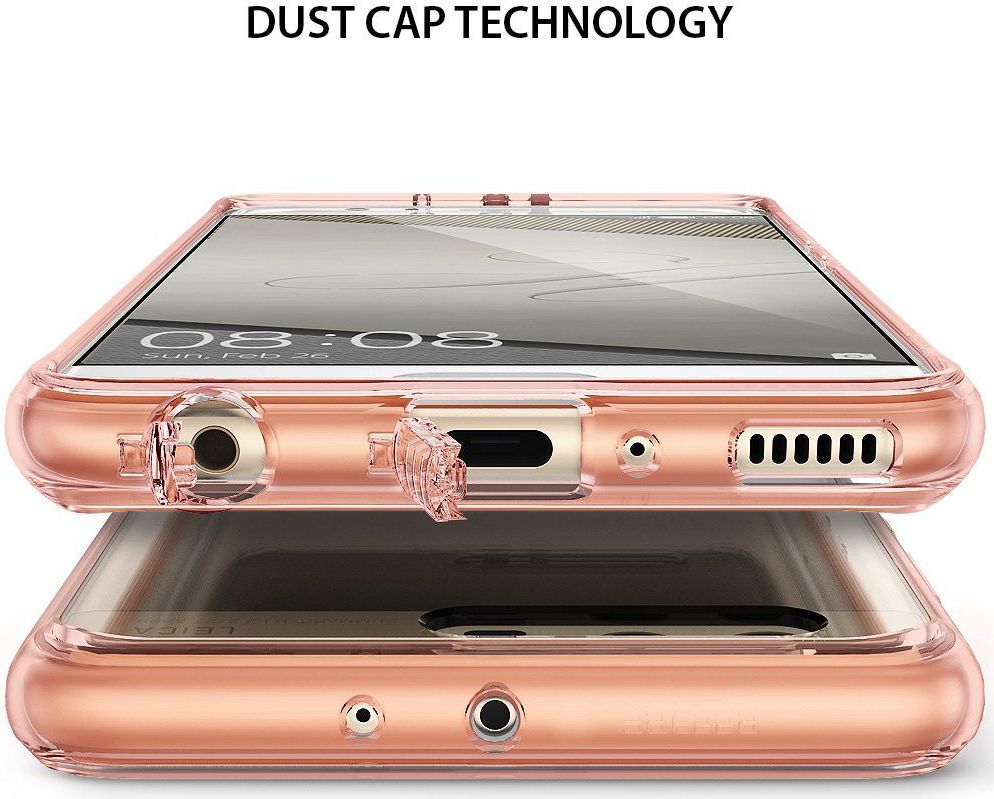 Ringke Fusion Huawei P10 Plus Hoesje Rose Gold afbeelding 6