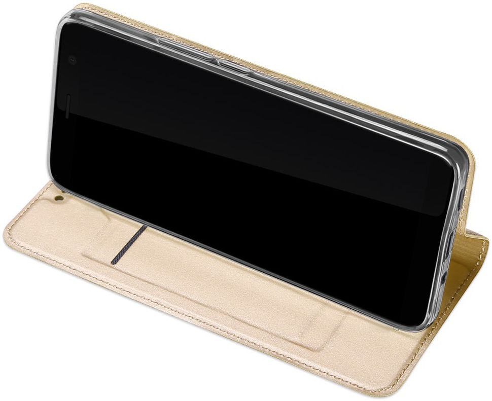 Dux Ducis HTC U11 Plus Premium Bookcase Goud afbeelding 5
