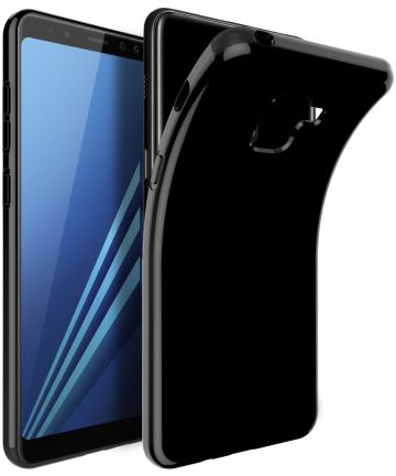 Samsung Galaxy A8 (2018) TPU Case Zwart Hoesjes