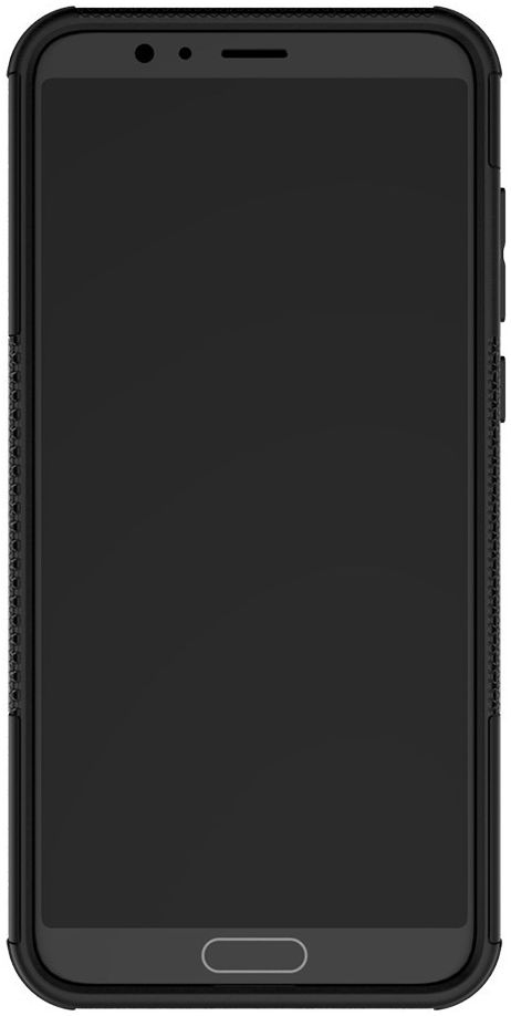 Honor View 10 Hybride Kickstand Hoesje Zwart afbeelding 8