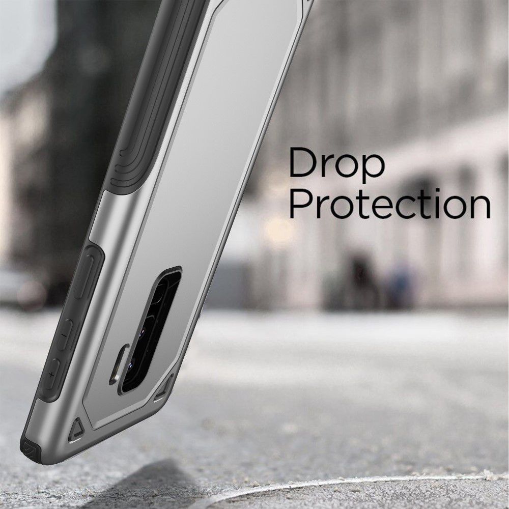 Samsung Galaxy S9+ Hybride Rugged Armor - Zilver afbeelding 3