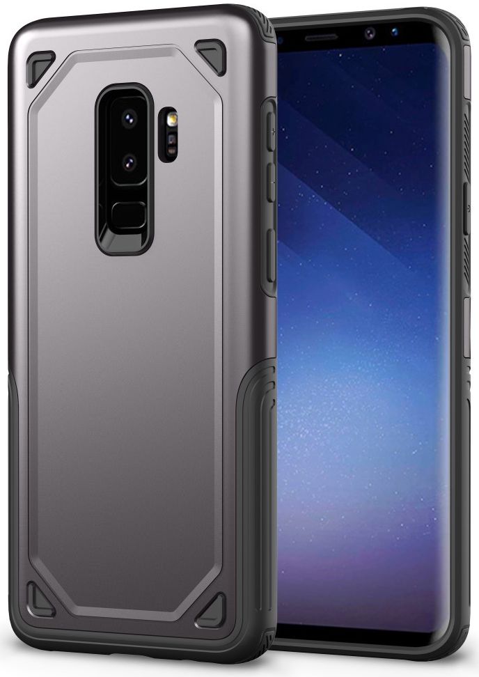 Samsung Galaxy S9+ Hybride Rugged Armor - Grijs afbeelding 1