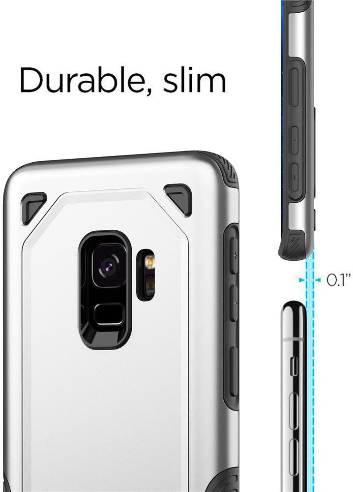 Samsung Galaxy S9+ Hybride Rugged Armor - Grijs afbeelding 6