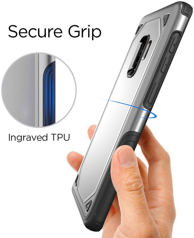 Samsung Galaxy S9+ Hybride Rugged Armor - Grijs afbeelding 7