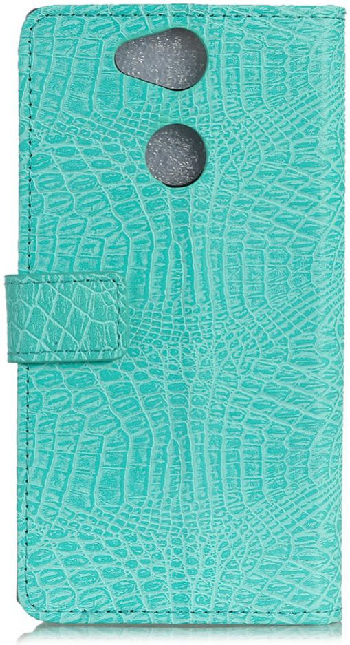 Sony Xperia XA2 Flip Hoesje met Standaard Blauw afbeelding 5
