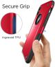 Apple iPhone X Hybride Rugged Armor - Rood