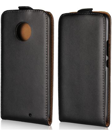 Motorola Moto X4 (4th gen.) Klassieke Flip Case Zwart Hoesjes