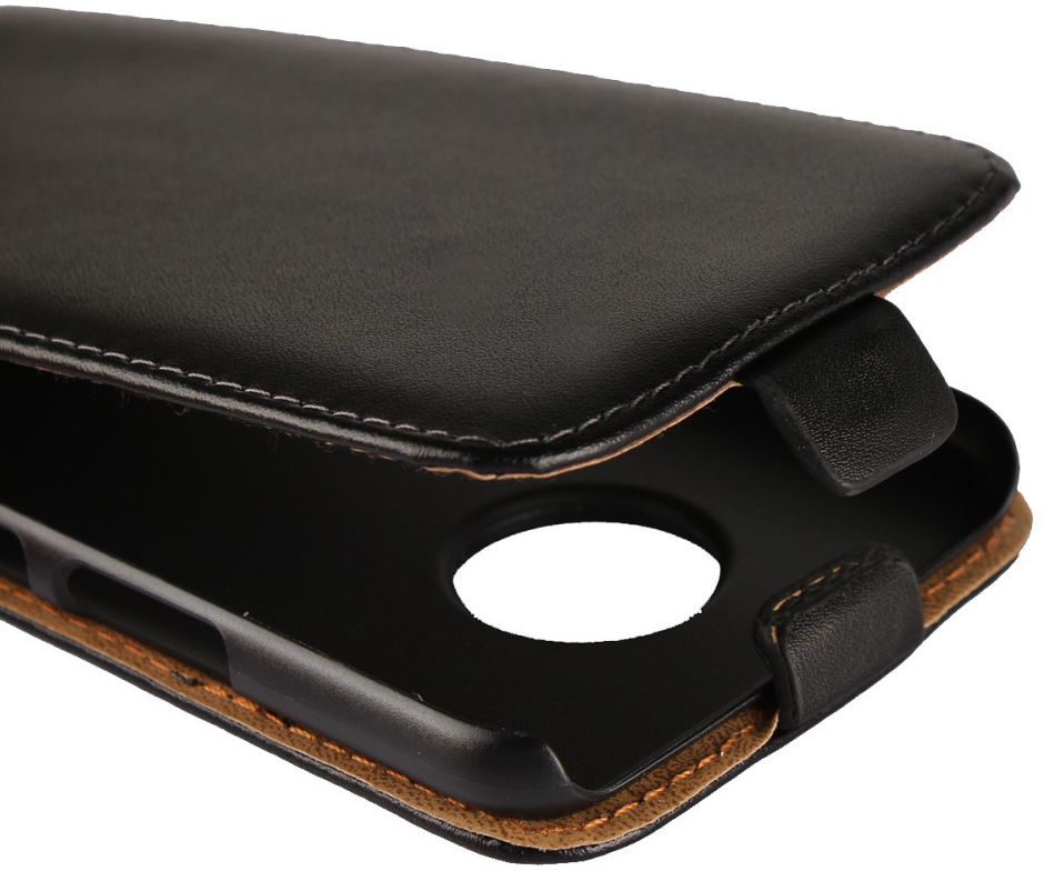 Motorola Moto X4 (4th gen.) Klassieke Flip Case Zwart afbeelding 7