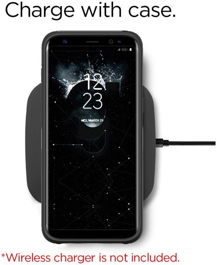 Samsung Galaxy S8 Hybride Rugged Armor Zilver afbeelding 4