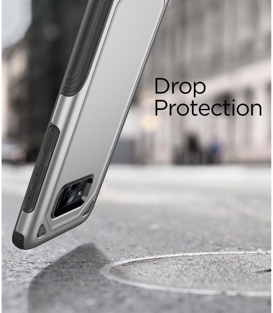 Samsung Galaxy S8 Hybride Rugged Armor Zilver afbeelding 5