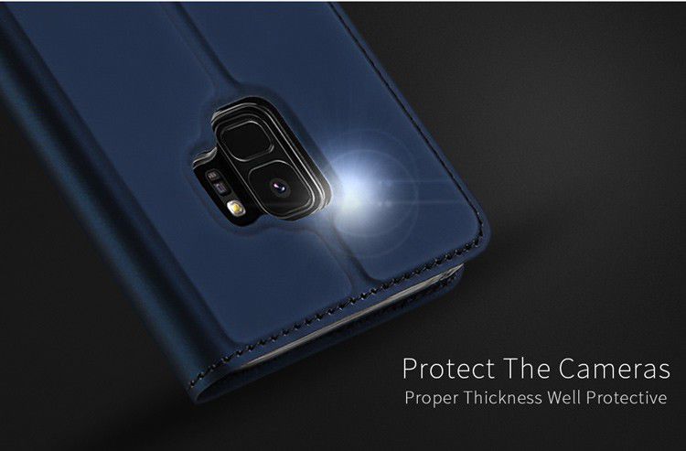 Dux Ducis Samsung Galaxy S9 Premium Bookcase Blauw afbeelding 10