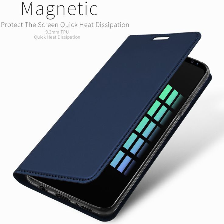 Dux Ducis Samsung Galaxy S9 Premium Bookcase Blauw afbeelding 11
