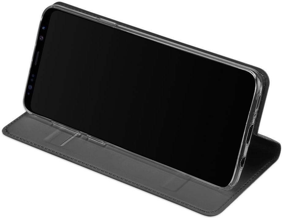 Dux Ducis Samsung Galaxy S9 Plus Premium Bookcase Hoesje Grijs afbeelding 5