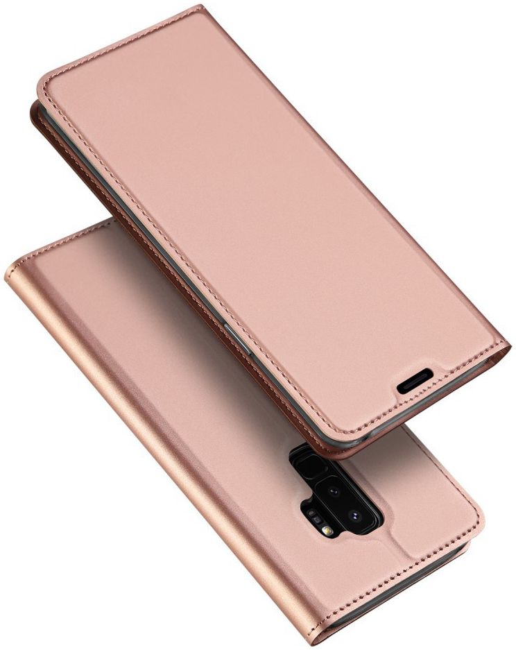 Dux Ducis Samsung Galaxy S9 Plus Premium Bookcase Hoesje Roze Goud afbeelding 4