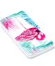 Samsung Galaxy A8 (2018) TPU Back Cover Flamingo