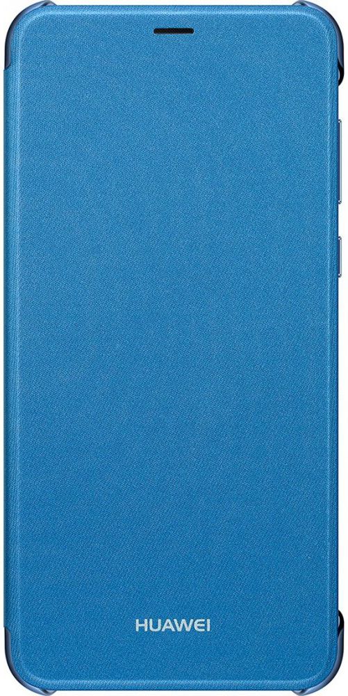 Huawei P Smart Originele flip cover blauw afbeelding 2