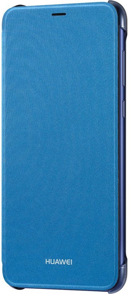 Huawei P Smart Originele flip cover blauw afbeelding 4