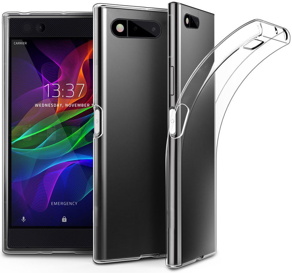 Razer Phone Hoesje Dun TPU Transparant afbeelding 1
