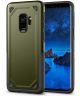Samsung Galaxy S9 Hybride Rugged Armor Hoesje Groen