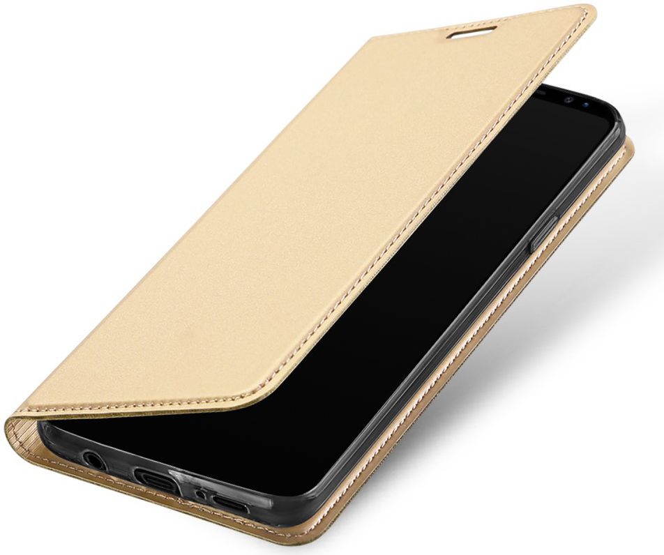 Dux Ducis Samsung Galaxy S9 Plus Premium Bookcase Hoesje Goud afbeelding 1