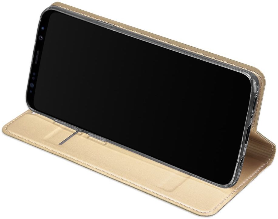 Dux Ducis Samsung Galaxy S9 Plus Premium Bookcase Hoesje Goud afbeelding 4
