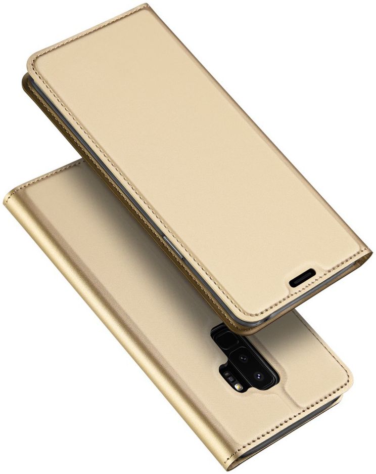 Dux Ducis Samsung Galaxy S9 Plus Premium Bookcase Hoesje Goud afbeelding 5