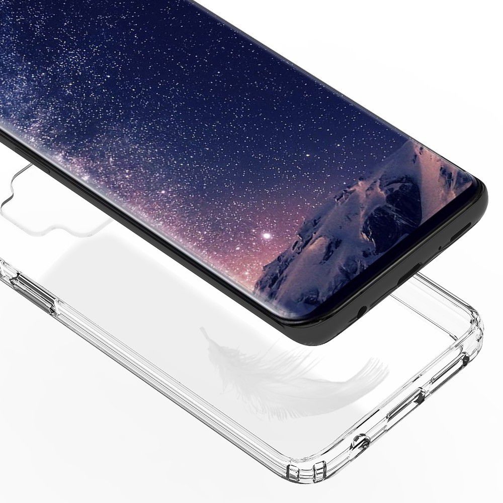 Samsung Galaxy S9 Hoesje met Bumper Transparant afbeelding 3