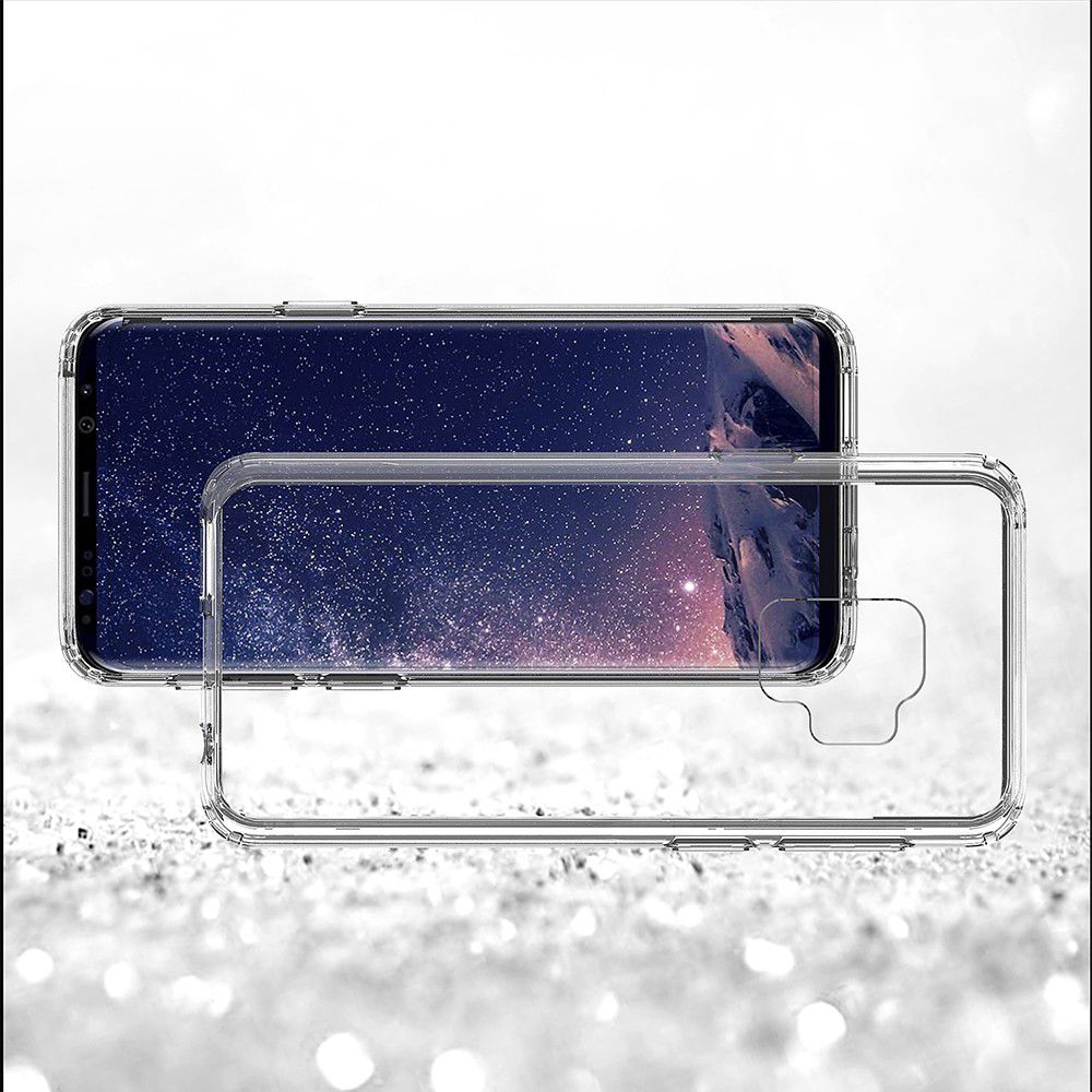 Samsung Galaxy S9 Hoesje met Bumper Transparant afbeelding 4