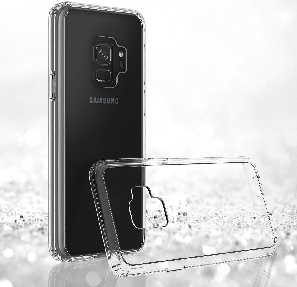 Samsung Galaxy S9 Hoesje met Bumper Transparant afbeelding 7