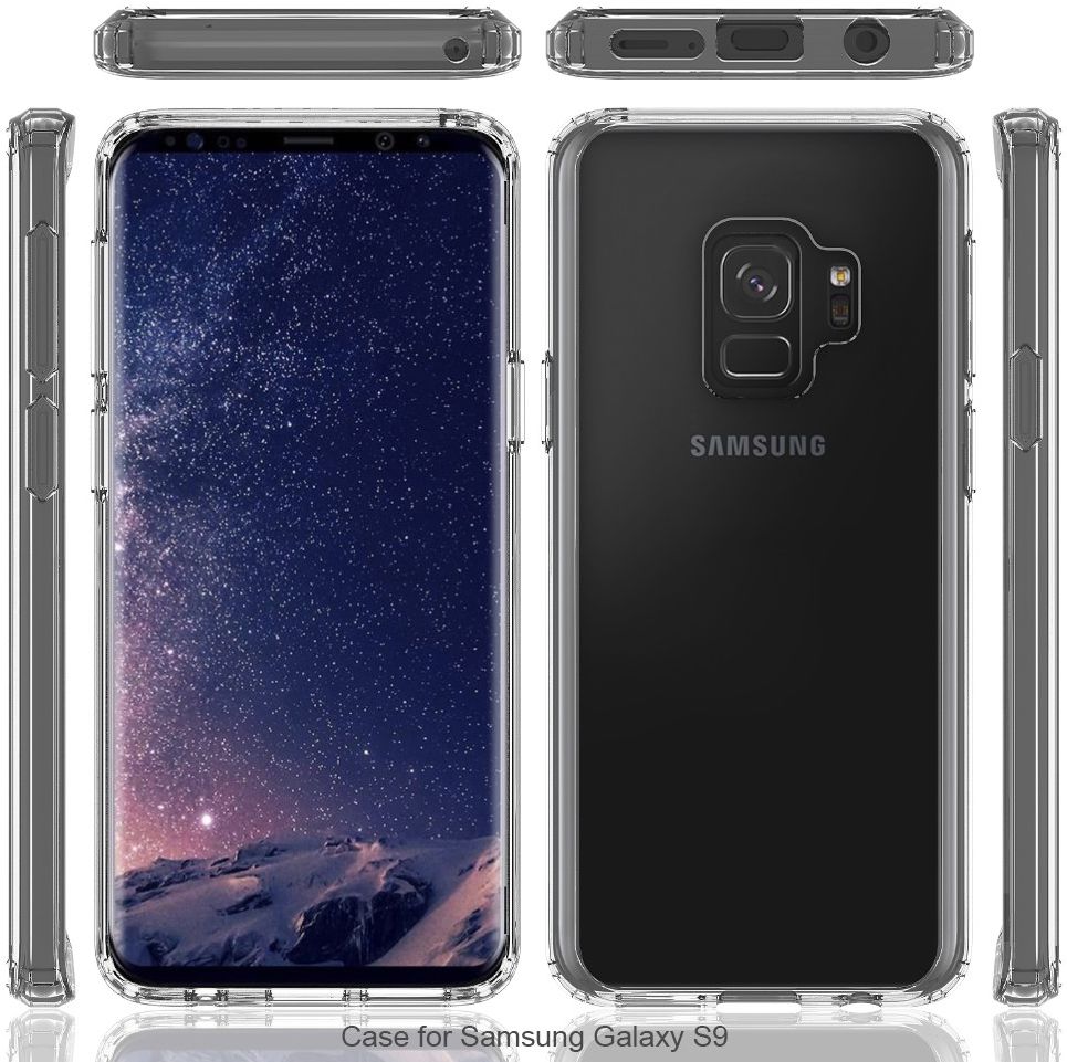 Samsung Galaxy S9 Hoesje met Bumper Transparant afbeelding 8
