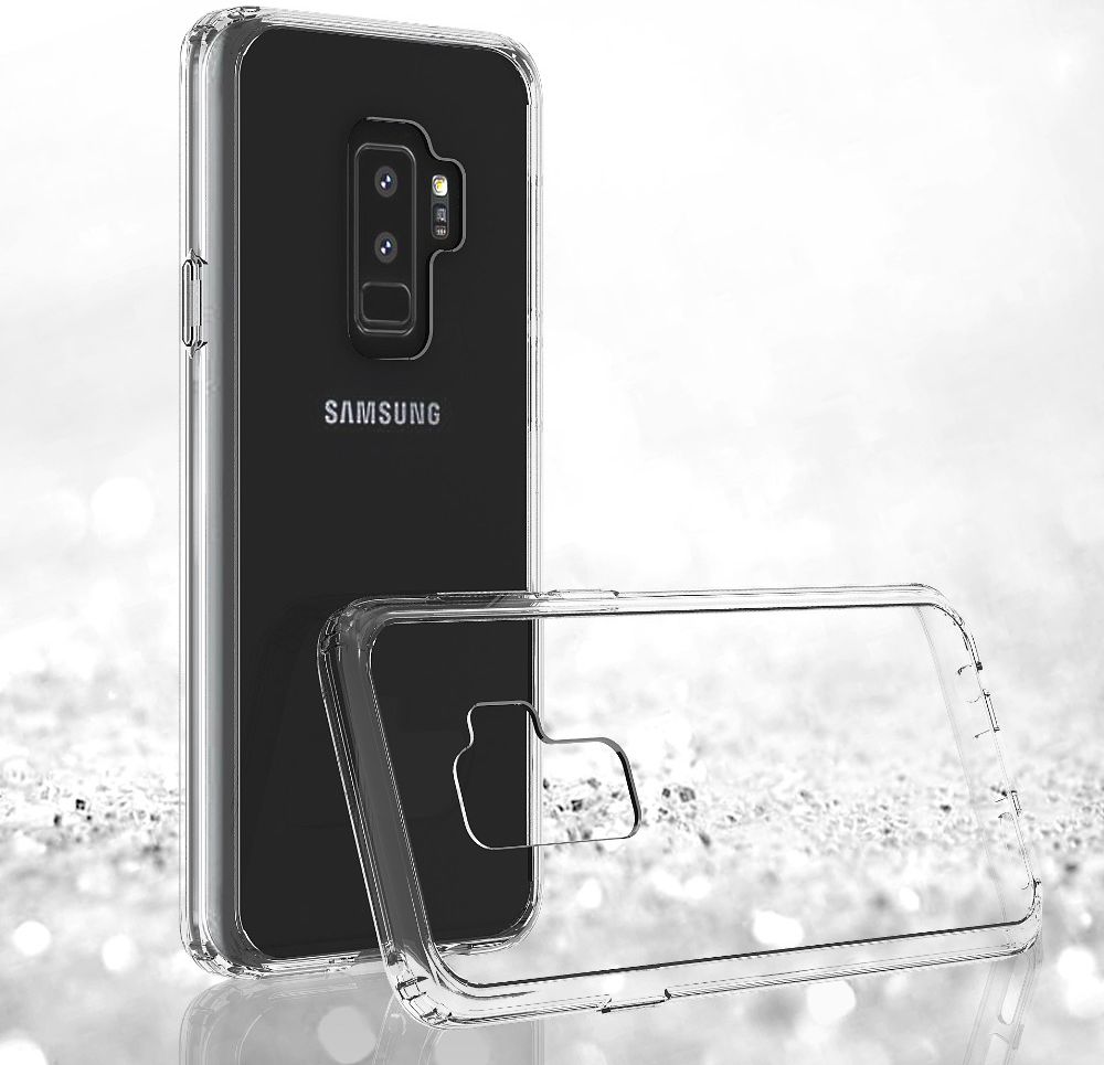 Samsung Galaxy S9 Plus Hoesje met Bumper Transparant afbeelding 8