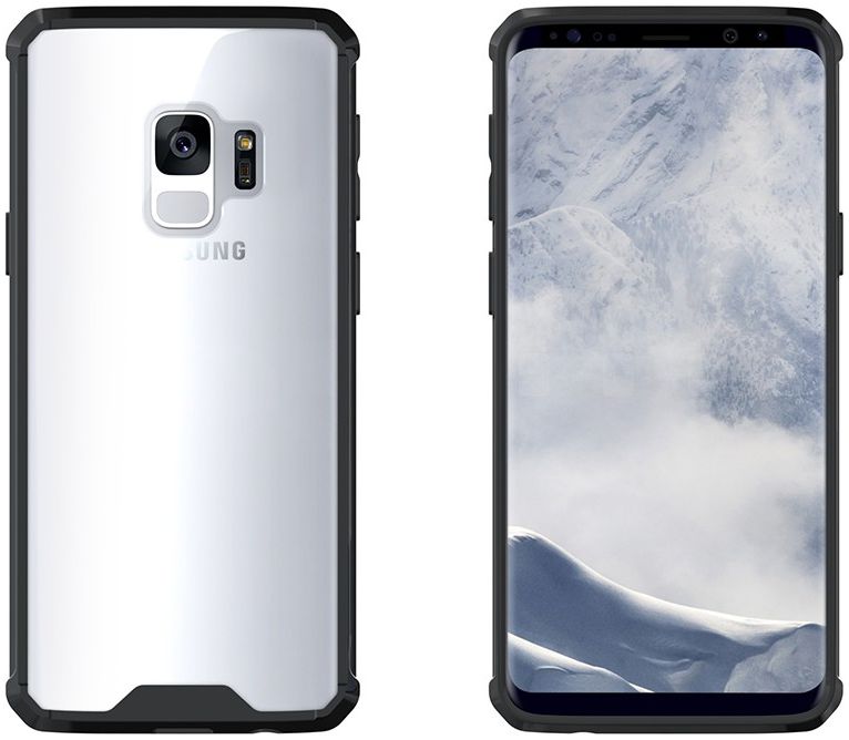 Samsung Galaxy S9 Hybrid Armor Backcover Zwart afbeelding 4
