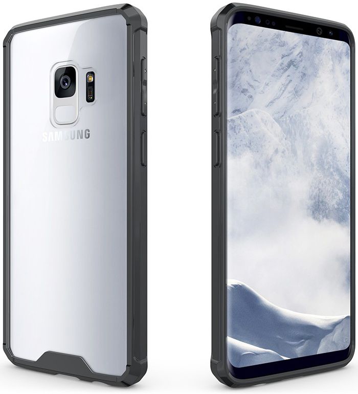Samsung Galaxy S9 Hybrid Armor Backcover Zwart afbeelding 5