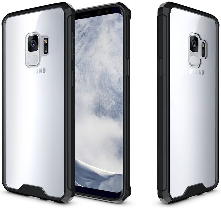 Samsung Galaxy S9 Hybrid Armor Backcover Zwart afbeelding 6